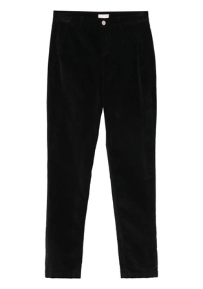 LIU JO velvet trousers - Black