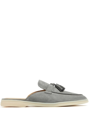 Scarosso Lucrezia suede mules - Grey