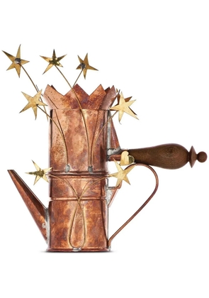 Alessi coffee-pot design vase - Brown