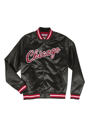 Mitchell & Ness satin baseball jacket - Black