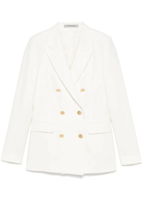 Tagliatore double-breasted blazer - White