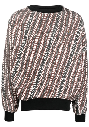 Vivienne Westwood Druken organic cotton sweatshirt - White