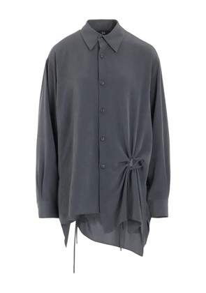 Y's crepe de chine shirt - Grey