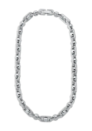 Michael Kors studded chain necklace - Silver