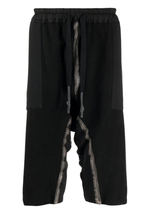 Isaac Sellam Experience strap-detail shorts - Black