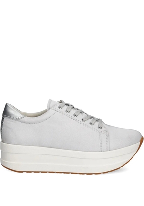 VAGABOND platform lace-up trainers - Grey
