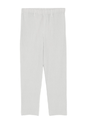 Homme Plissé Issey Miyake plissé elasticated trousers - Grey