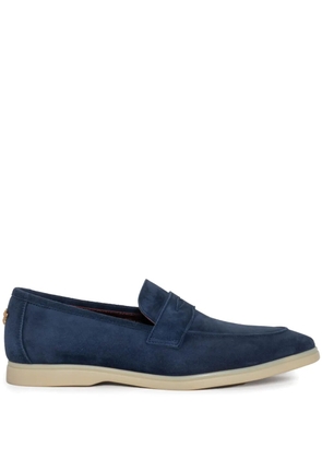 Bougeotte suede loafers - Blue