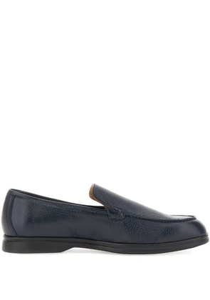 Duca Degli Abruzzi Lorenzo Plain leather loafers - Blue