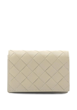 Bottega Veneta Pre-Owned 2021 Intrecciato wallet - Neutrals