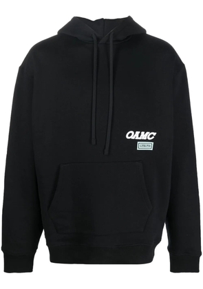 OAMC logo-print hoodie - Black