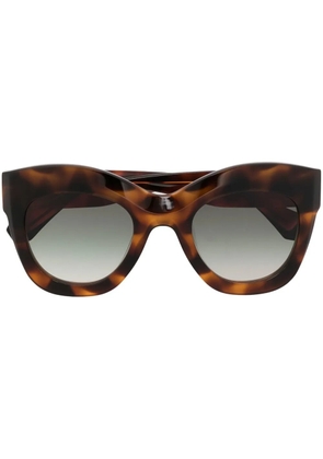 GIGI STUDIOS tortoiseshell effect-frame sunglasses - Brown