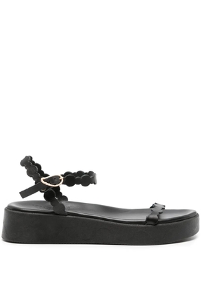 Ancient Greek Sandals Toxo 40mm leather sandals - Black