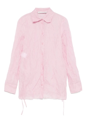 Christopher Esber crushed shirt - Pink