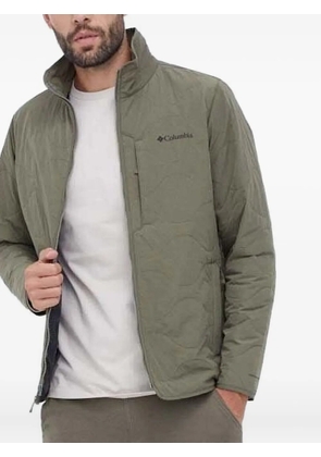 Columbia quilted zip-up padded jacket - Green