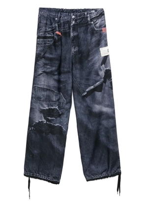 Maison MIHARA YASUHIRO Trompe l'oeil trousers - Black