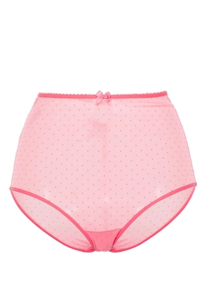 Marlies Dekkers Peekaboo high-waisted briefs - Pink