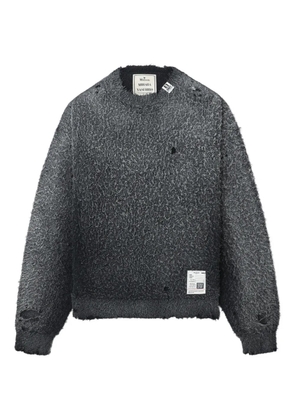 Maison MIHARA YASUHIRO Sun Faded Like sweater - Black