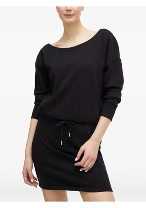 DKNY drawstring mini dress - Black