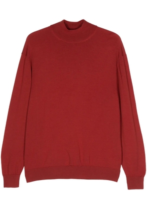 D4.0 wool sweater - Red