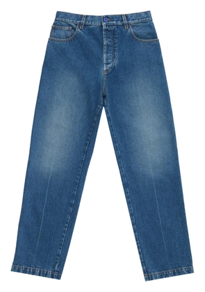 COUNTY OF MILAN dark-wash straight-leg jeans - Blue