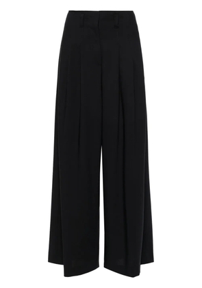 Peserico pleated palazzo pants - Blue