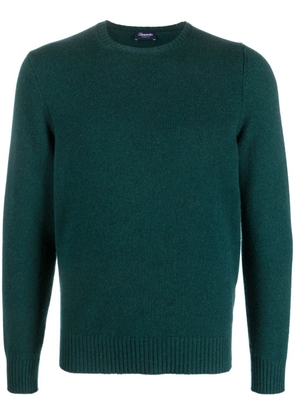 Drumohr crew-neck cashmere sweater - Green