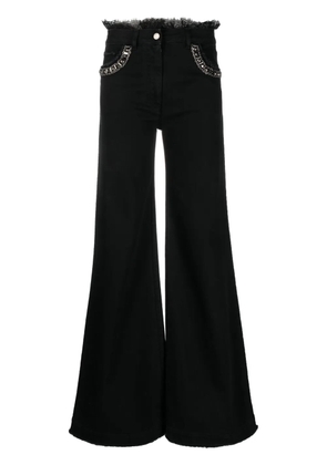 Alberta Ferretti high-rise wide-leg jeans - Black