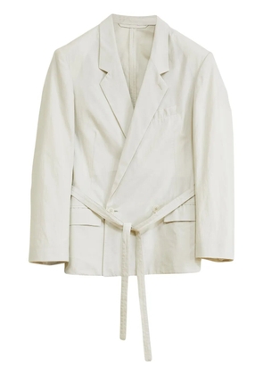 LEMAIRE double-breasted belted blazer - Neutrals
