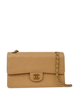 CHANEL Pre-Owned 1998 medium Classic Flap shoulder bag - Neutrals