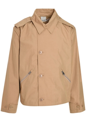 Simkhai detachable-hood ward utility jacket - Neutrals