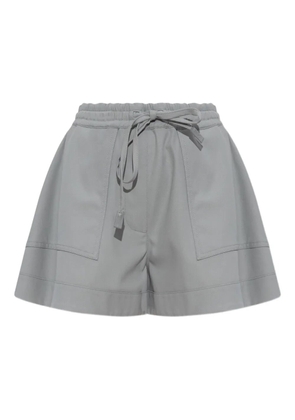 LOEWE drawstring-waist shorts - Grey