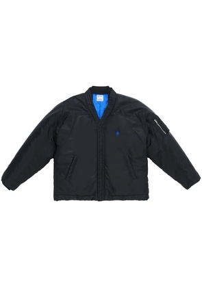 COUNTY OF MILAN embroidered-logo lightweight bomber jacket - Blue