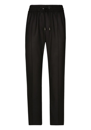 Dolce & Gabbana tailored wool track pants - Black