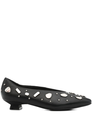Marc Ellis embellished heeled pumps - Black