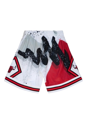 Mitchell & Ness x NBA Chicago Bulls 1997 Hyper Hoops Swingman shorts - White