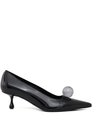 Jimmy Choo 50mm Orb pointed pumps - Black
