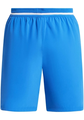 Lacoste x Novak Djokovic stripe-tipping shorts - Blue