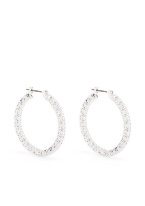 Swarovski Matrix hoop earring - Silver