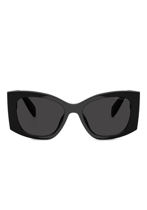 Michael Kors logo-plaque sunglasses - Black