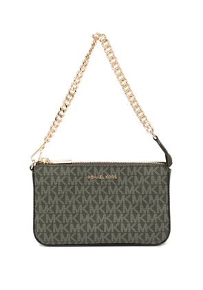 Michael Kors monogram-printed mini bag - Green