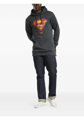 adidas superman-logo hoodie - Black