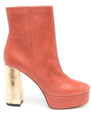 Madison.Maison Astrelle 110mm leather boots - Brown