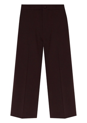 AERON Founded suiting trousers - Brown