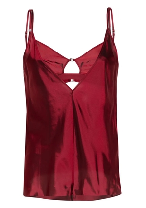 BETTTER x Zegna V-neck camisole top - Red
