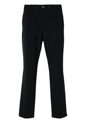 Herno pleat-detail trousers - Blue