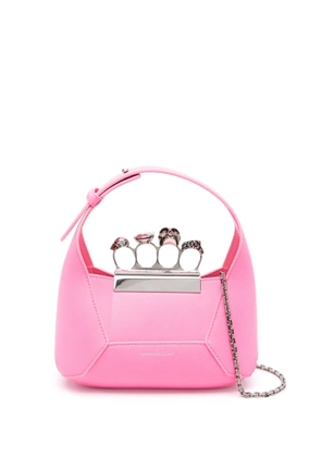 Alexander McQueen mini Jewelled tote bag - Pink