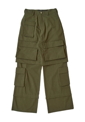 Spencer Badu safari cargo pants - Green