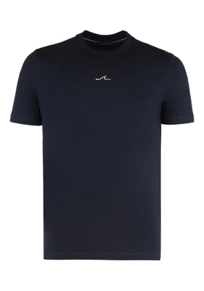 Paul & Shark logo-print T-shirt - Blue