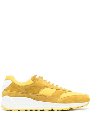 Saint Laurent Bump leather sneakers - Yellow